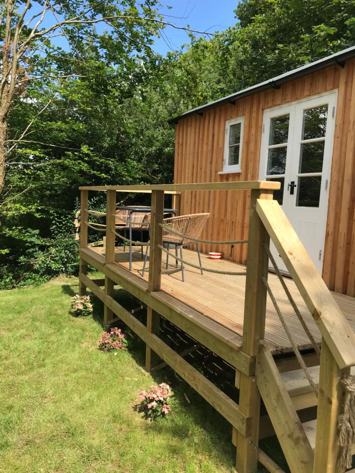 Shepherd'S Hut At Rosewood House Liskeard Exteriör bild